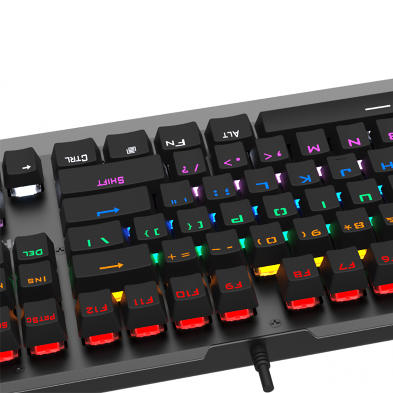 philips gaming keyboard mechanical spk8413 black