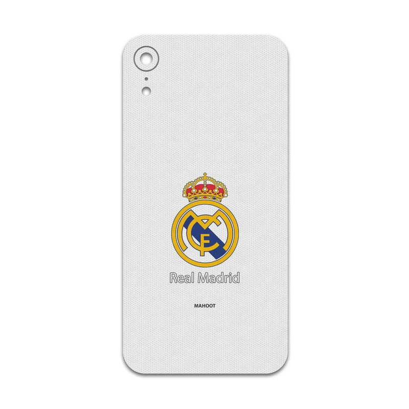 برچسب پوششی ماهوت مدل REAL-MADRID مناسب برای گوشی موبایل اپل iPhone XR