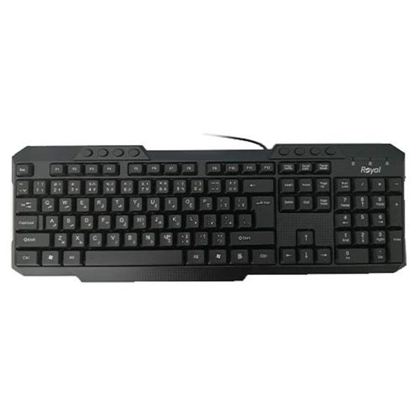 کیبورد رویال مدل R-K163 کیبورد رویال مدل R-K163