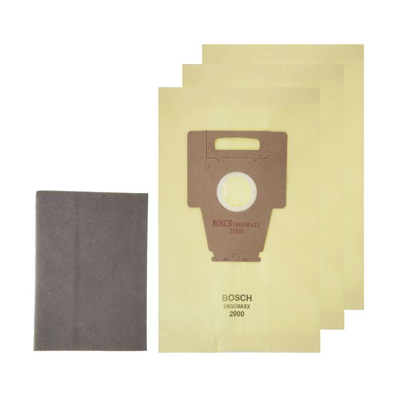 کیسه جاروبرقی مدل VCB-05 مناسب جاروبرقی بوش ارگومکس 2000 بسته 5 عددی به همراه یک عدد فیلتر