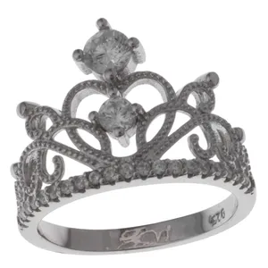 انگشتر نقره زنانه کد 2309