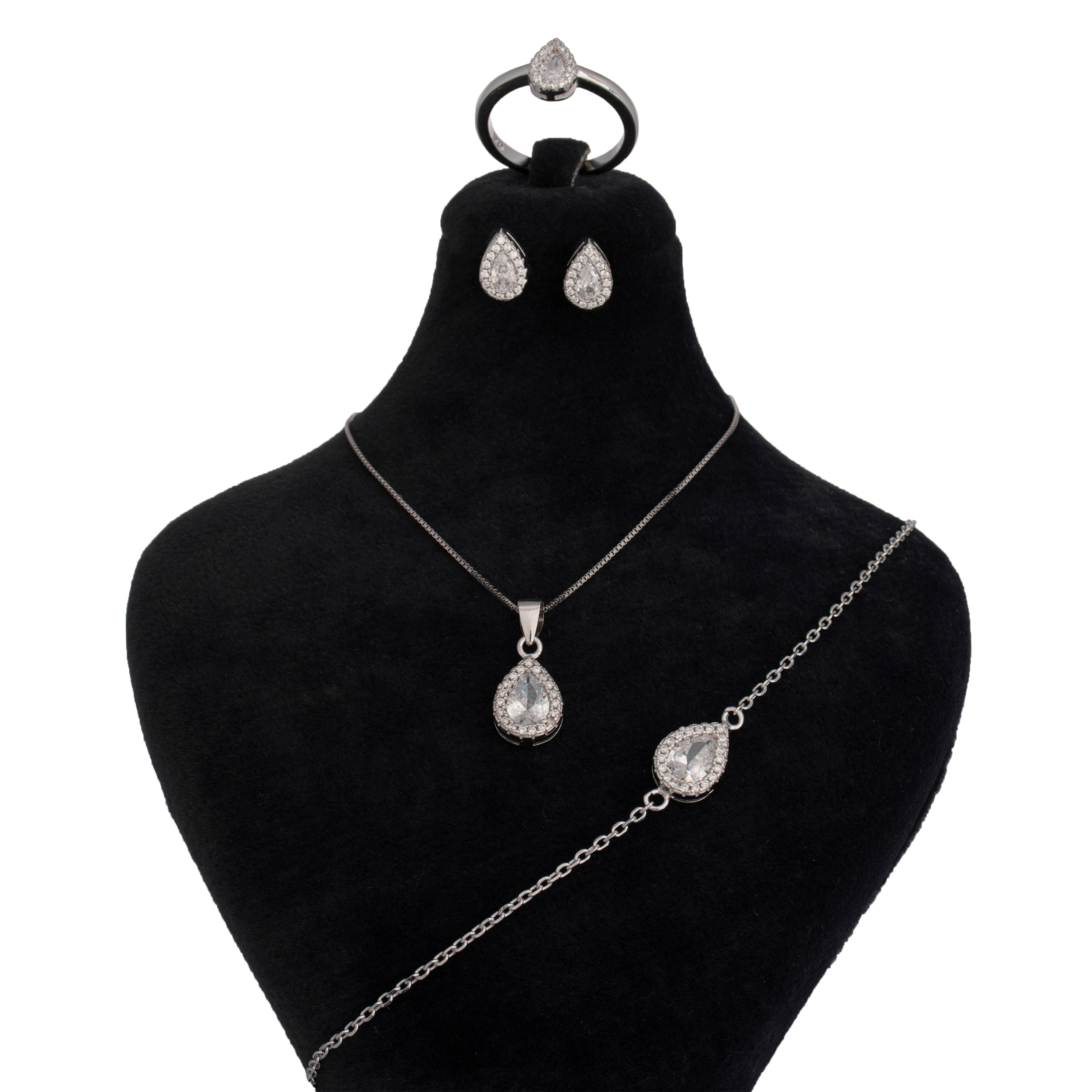 ست نقره زنانه کد 2321