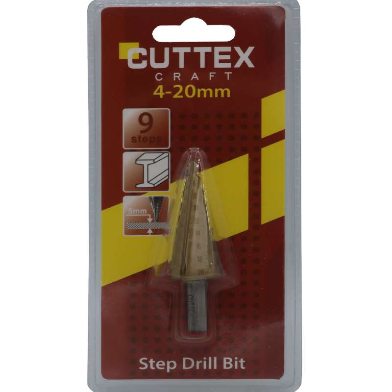 مته پله ای فلز کاتکس کد 8848 سایز 20 میلی متر مته پله ای فلز کاتکس کد 8848 سایز 20 میلی متر