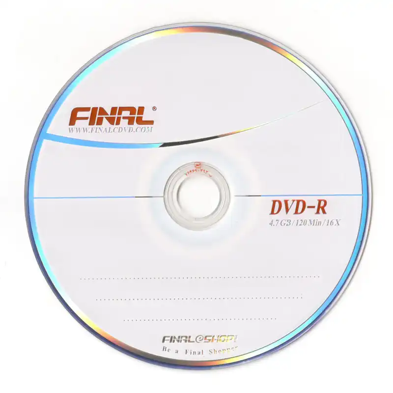 دی وی دی خام فینال کد D10 بسته 10 عددی