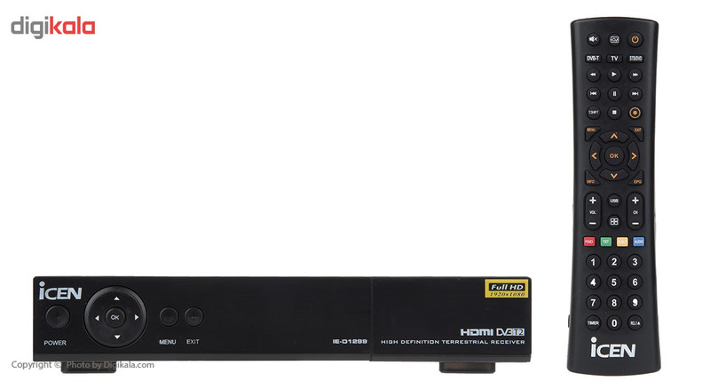 گیرنده دیجیتال آی سن مدل IE-D1299