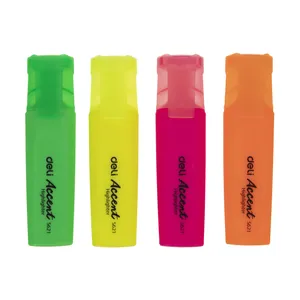 Deli S621 Highlighter Marker Pack Of 4 