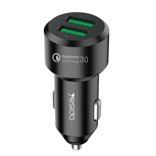 شارژر فندگی یسیدو مدل Y26 به همراه کابل microUSB