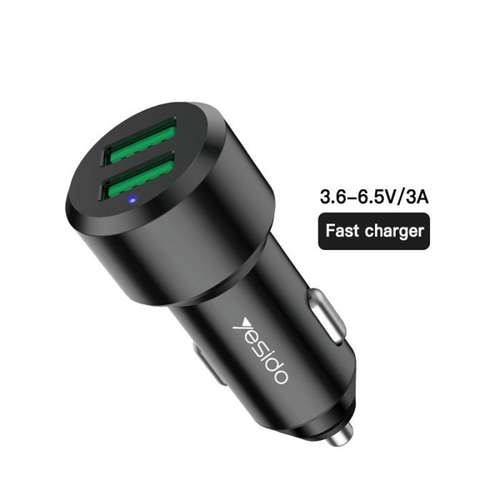 شارژر فندگی یسیدو مدل Y26 به همراه کابل microUSB