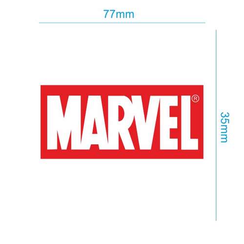 برچسب بدنه خودرو طرح MARVEL کد 130