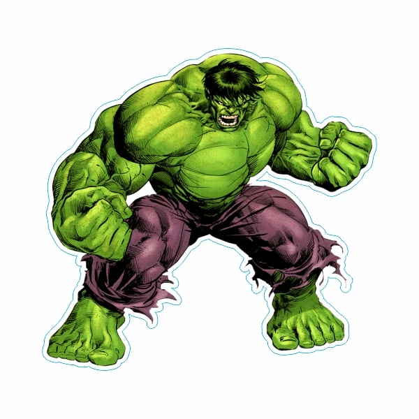 برچسب بدنه خودرو طرح هالک2 کد127