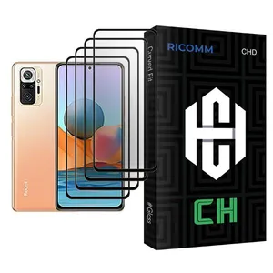 Ricomm CH Glass MIX004 Screen Protector For Xiaomi Redmi Note 10 Pro Max Pack Of 4