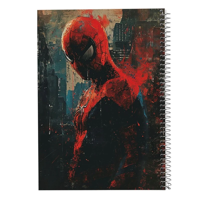 دفتر لیست خرید 50 برگ مدوپد مدل مردعنکبوتی (spiderman) کد DF15058