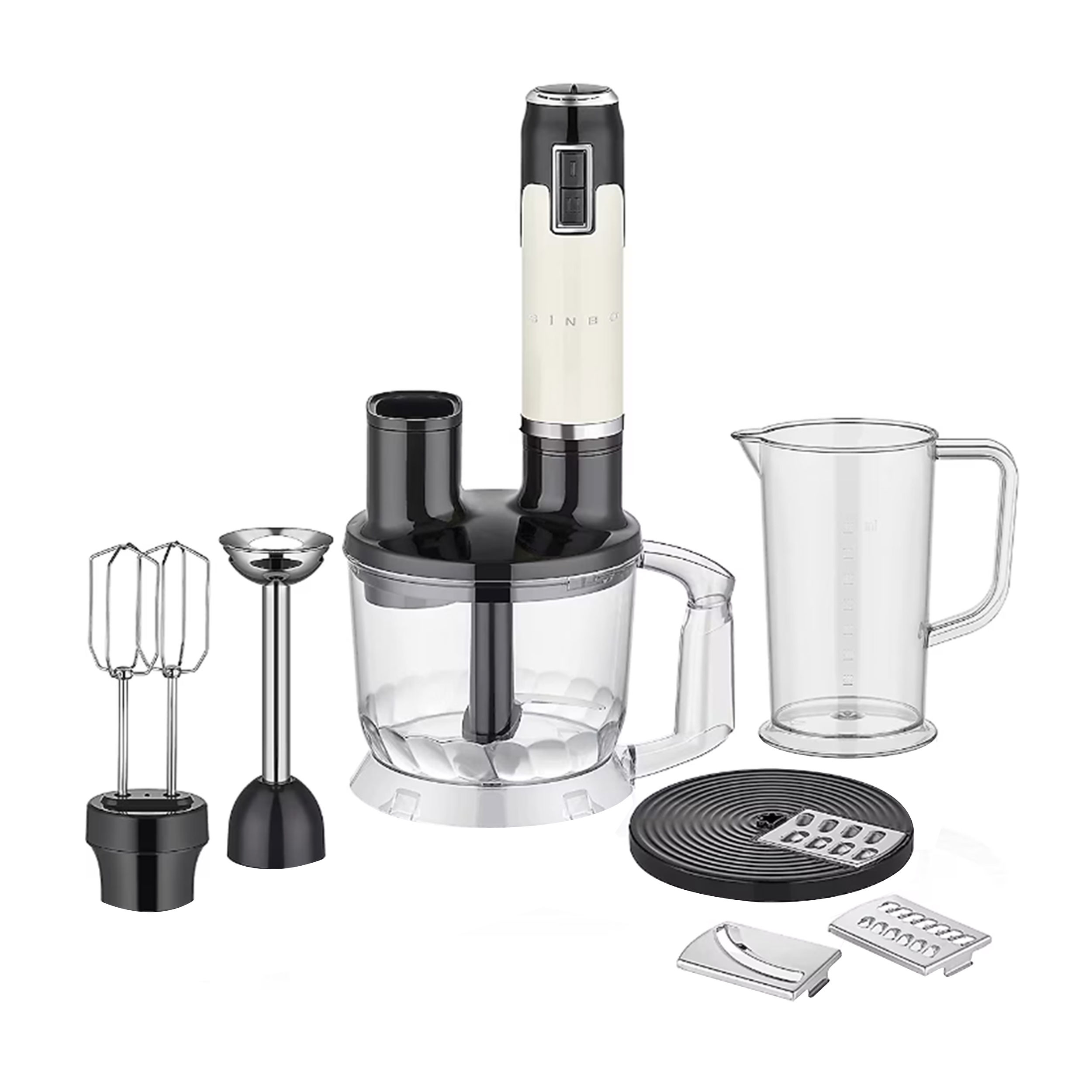 مخلوط کن و آسیاب کن سینبو مدل beige multi blender seti 5 in 1 مخلوط کن و آسیاب کن سینبو مدل beige multi blender seti 5 in 1