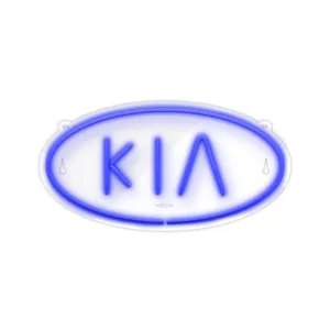 چراغ دیواری نئون دیزاین طرح Kia_BL