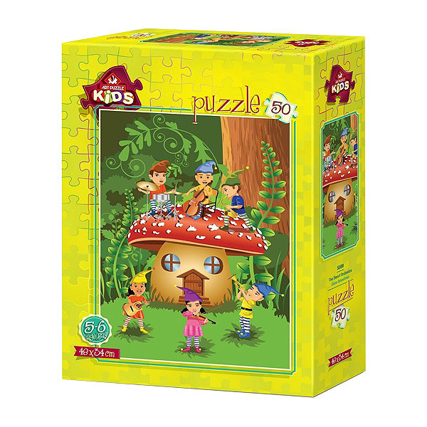 پازل 50 تکه آرت پازل مدل The Dwarf Orchestra