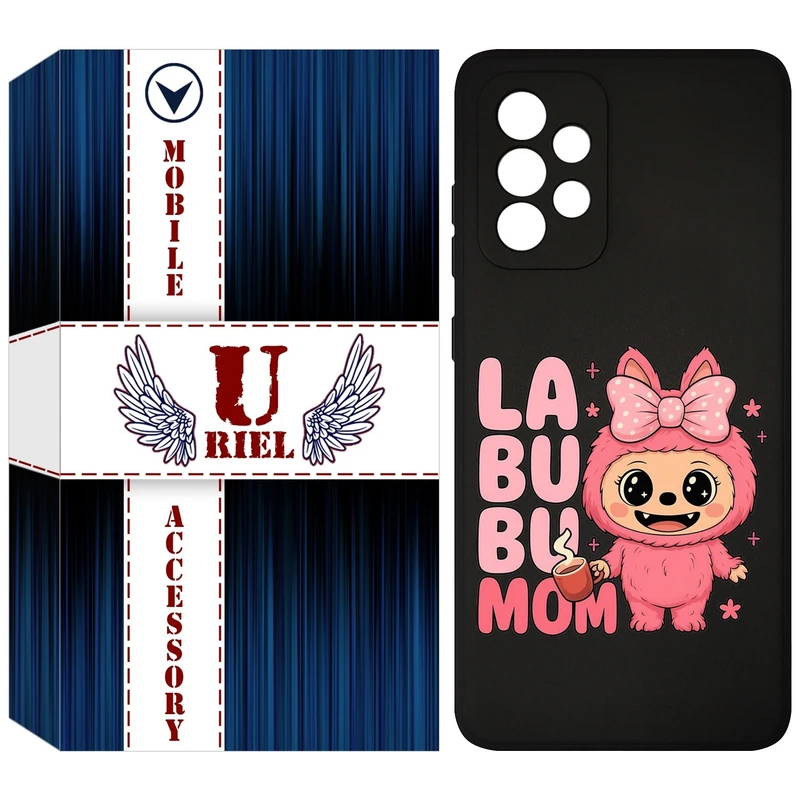 کاور یوریل مدل KSH کد 136 طرح عروسک لبوبو مناسب برای گوشی موبایل سامسونگ Galaxy A33 5G