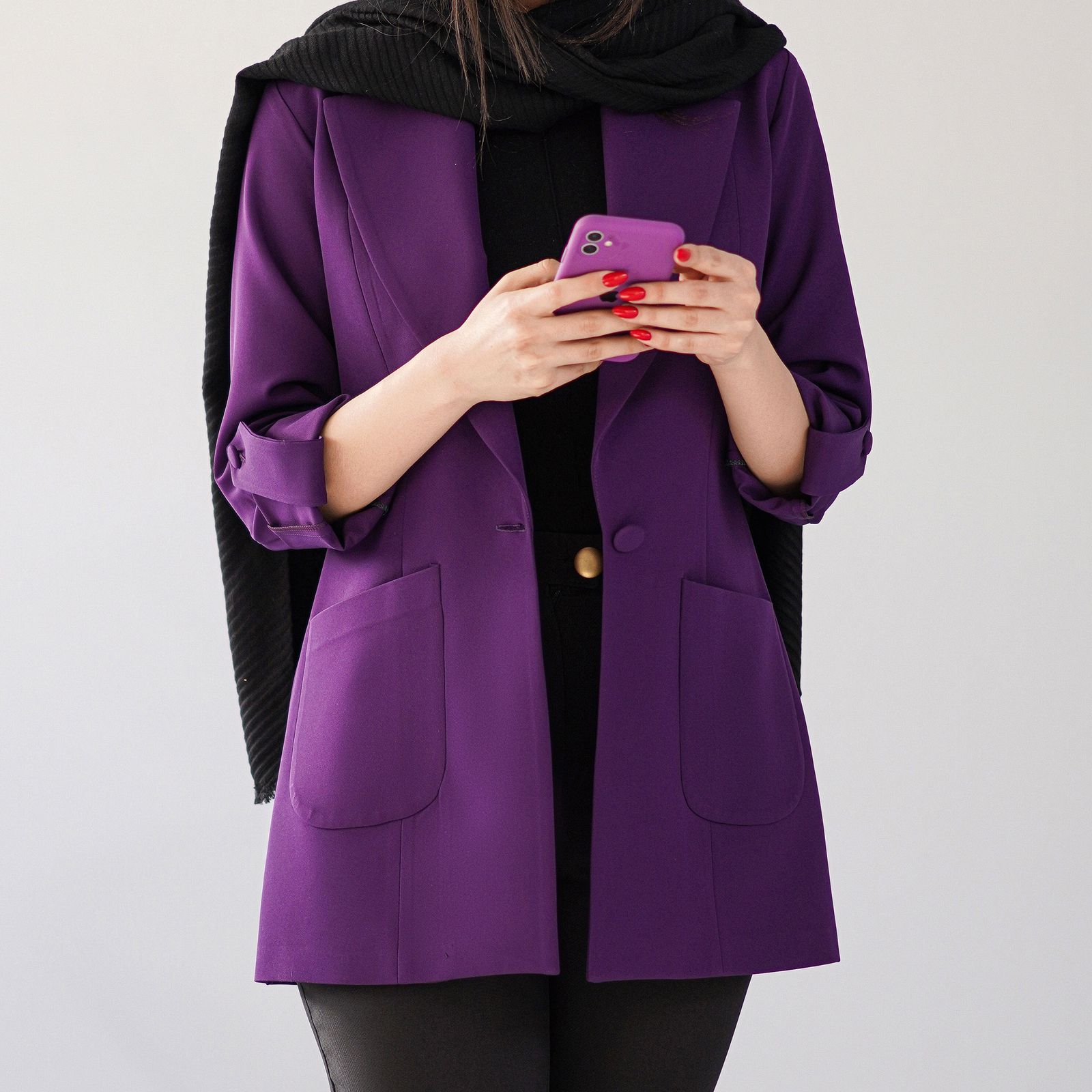 مانتو زنانه السانا مدل میشکا کد 138036 -  - 2