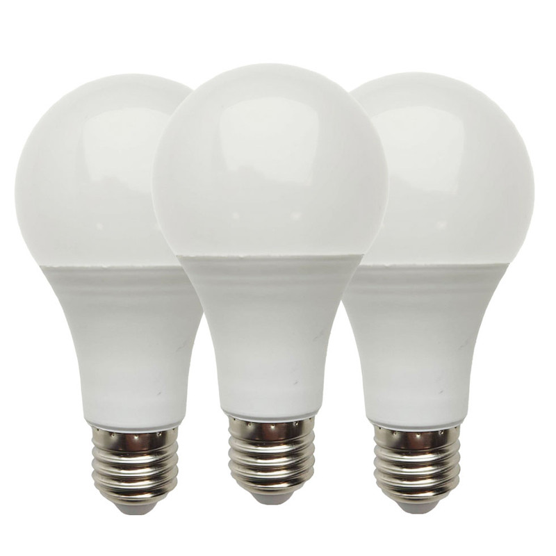 لامپ ال ای دی 18 وات کاسپین نور مدل حبابی پایه E27 بسته 3 عددی