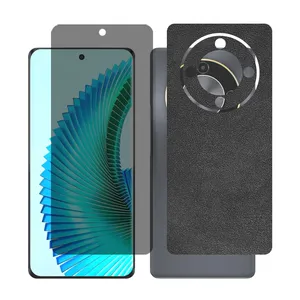 Glass together model privacy screen protector suitable for Honor X9b mobile phone with back cover sticker