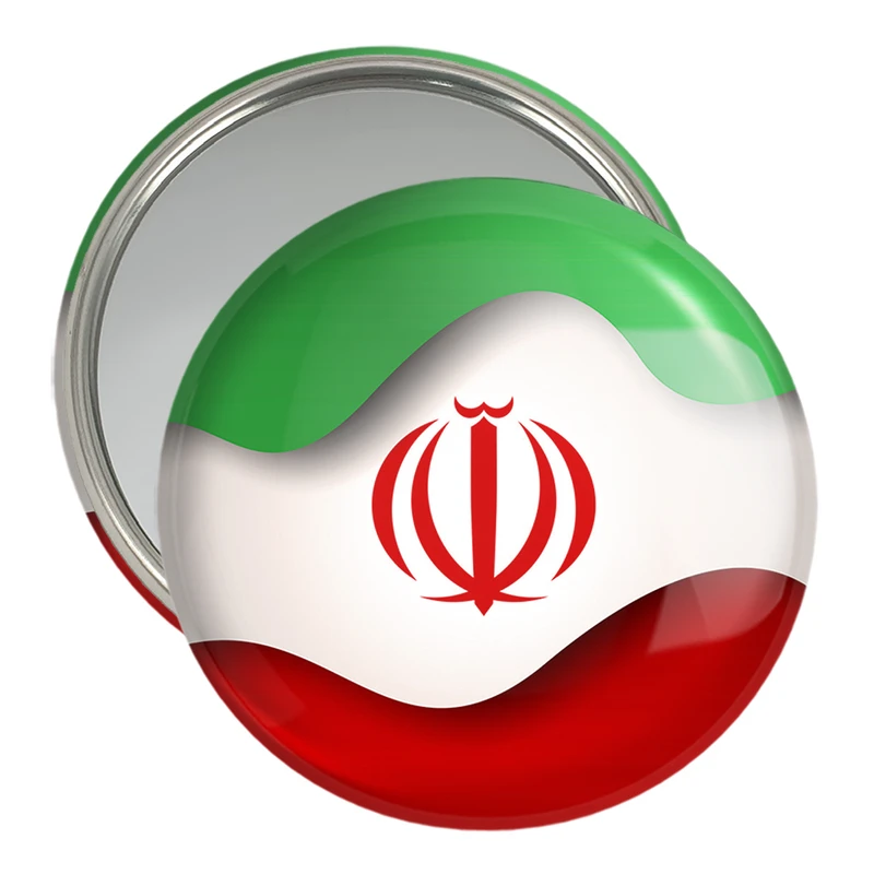 آینه جیبی خندالو مدل پرچم ایران کد 23954