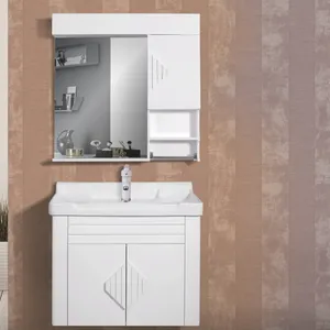 ست کابینت و روشویی مدل نگین به همراه آینه و باکس