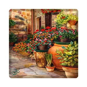 کاشی  میبن ایده  مدل گل kh10 کد 703