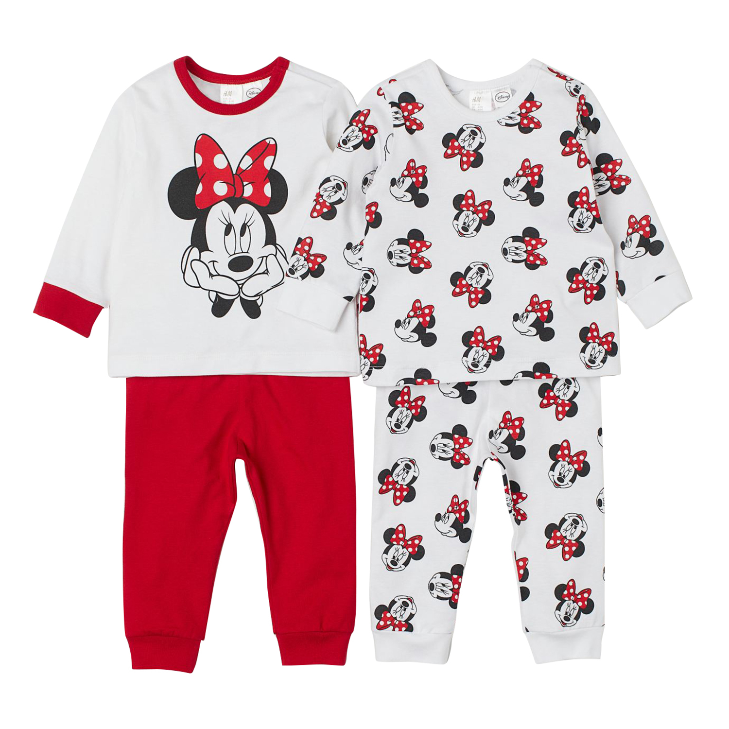 ست تی شرت و شلوار دخترانه اچ اند ام مدل 00483 مجموعه دو عددی