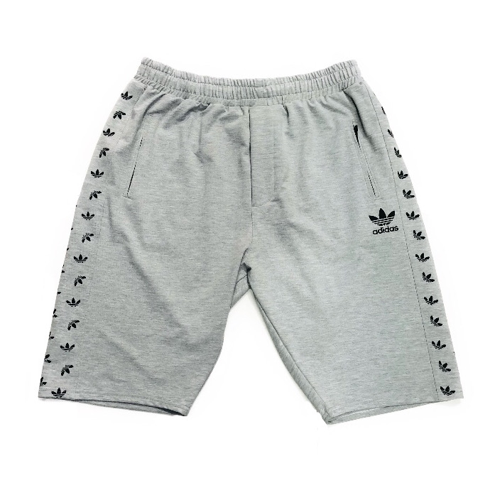 شلوارک مردانه مدل راحتي رنگ طوسی روشن