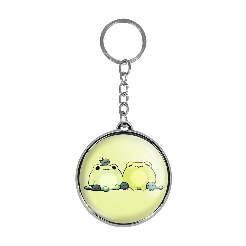 جاکلیدی خندالو طرح قورباغه مدل دوطرفه کد 2917329174