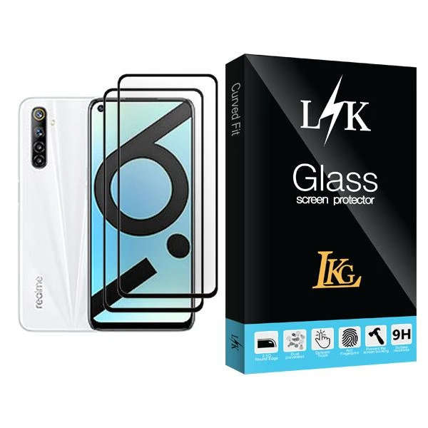 محافظ صفحه نمایش ال کا جی مدل LK Glass MIX002 مناسب برای گوشی موبایل شیائومی 6i (India) بسته دو عددی