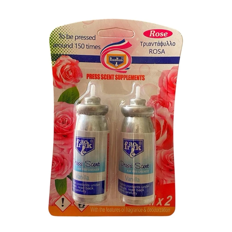 یدک اسپری خوشبوکننده کواکوا مدل Vanilla حجم 15 میلی لیتر بسته 2 عددی