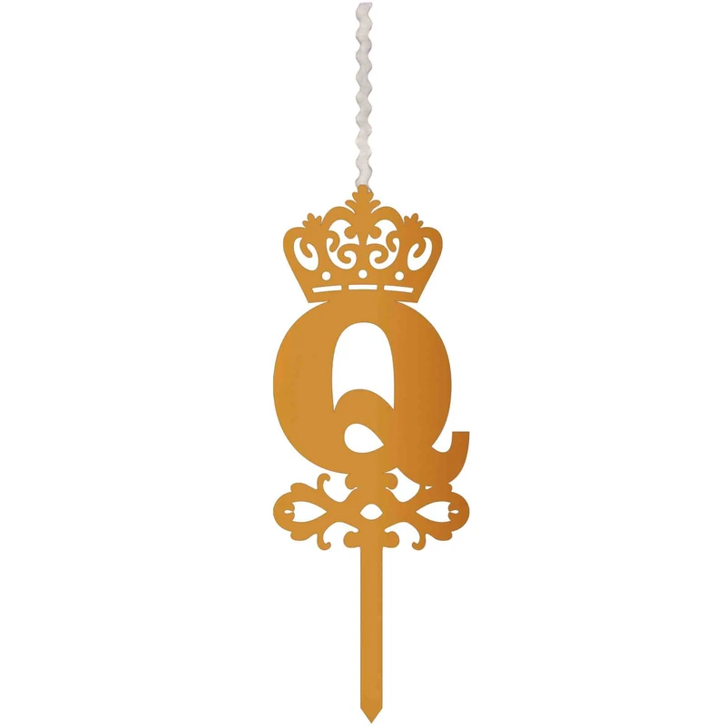 شمع تولد طرح حرف Q کد HMQ