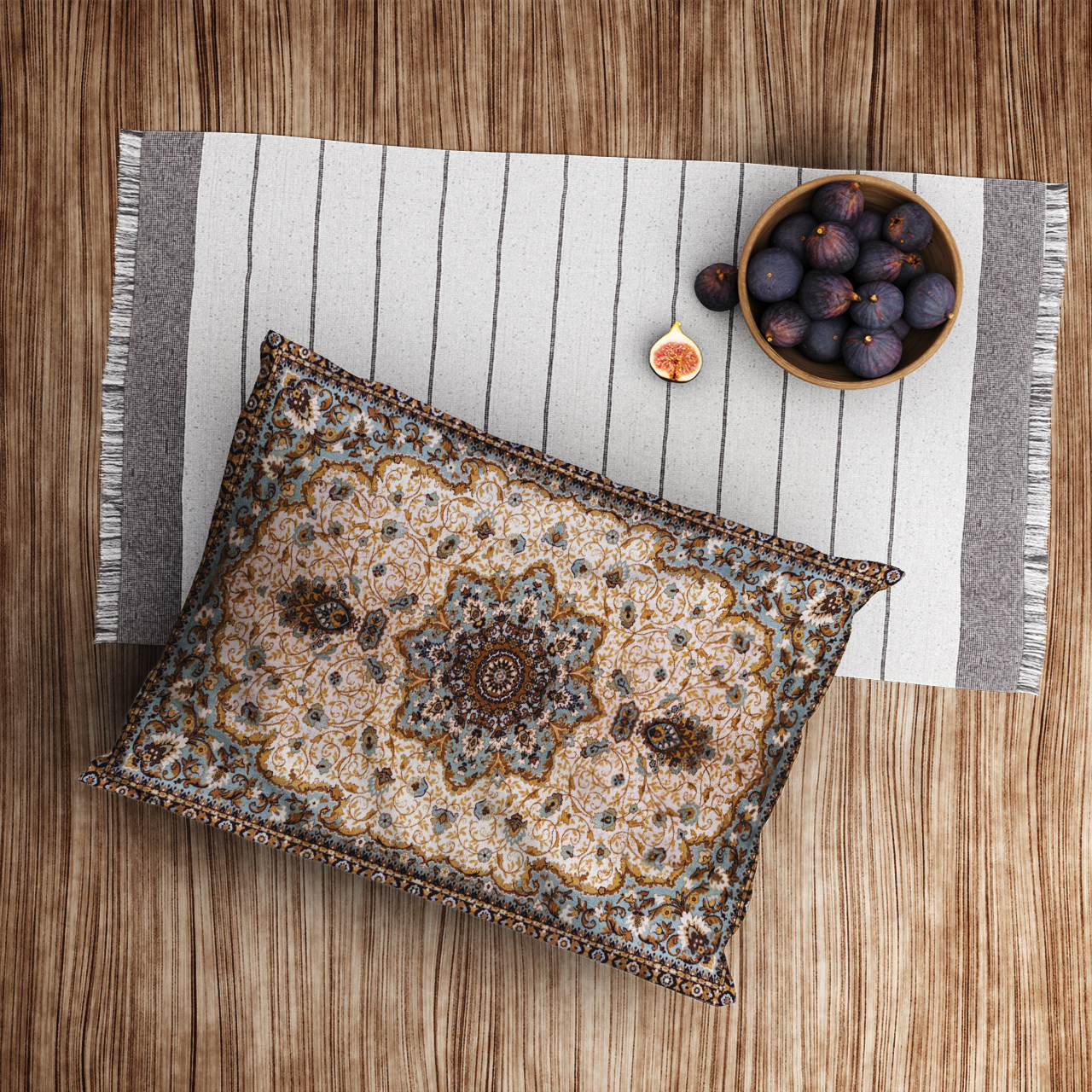 روبالشی طرح فرش مدل rob227