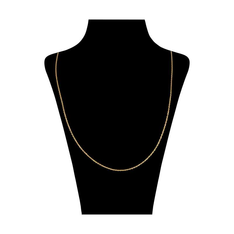 زنجیر طلا 18 عیار زنانه میو گلد مدل GD488