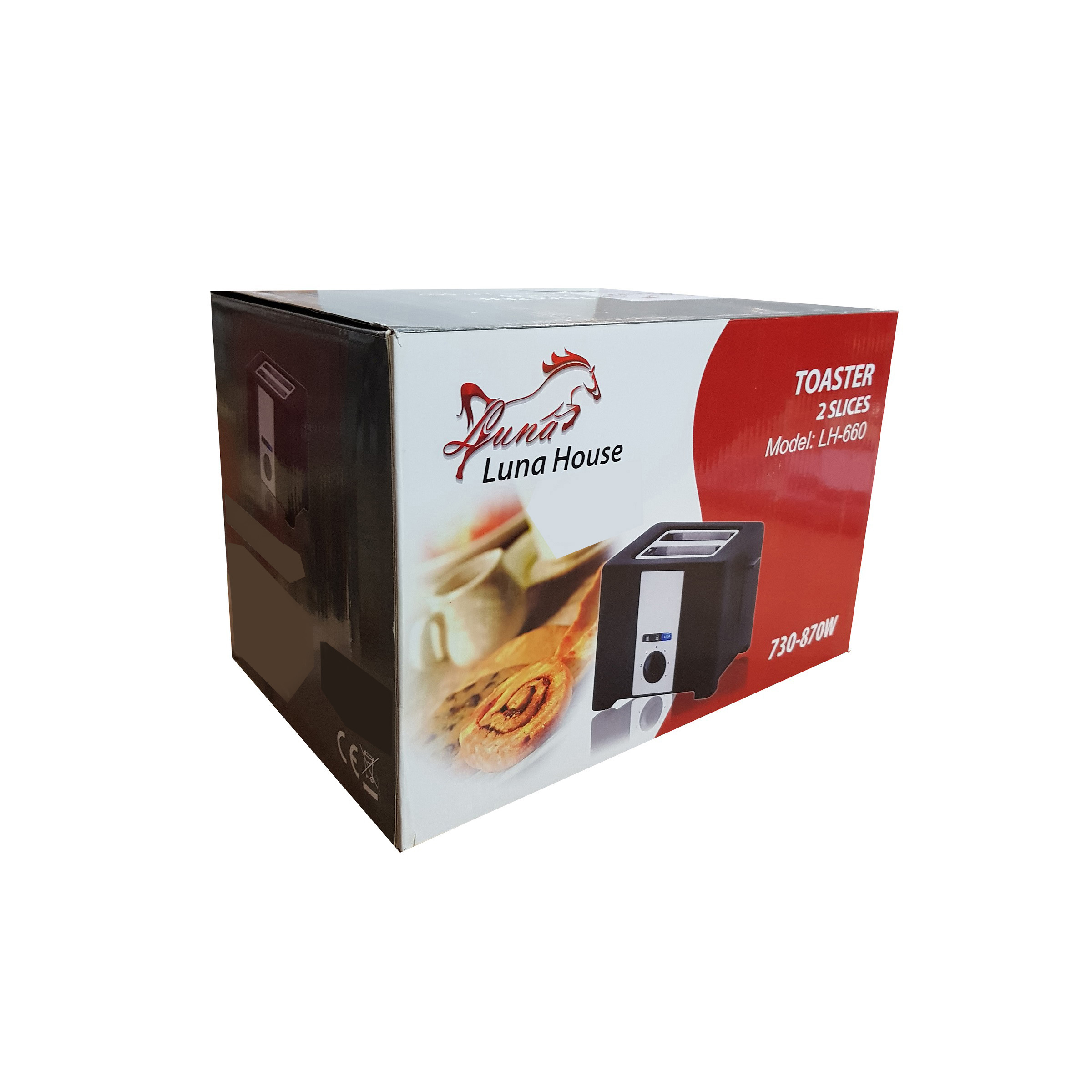 توستر لونا هوس مدل LH-660 توستر لونا هوس مدل LH-660