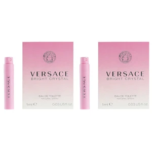 عطر جیبی زنانه ورساچه مدل Bright Crystal حجم 1 میلی لیتر بسته 2 عددی