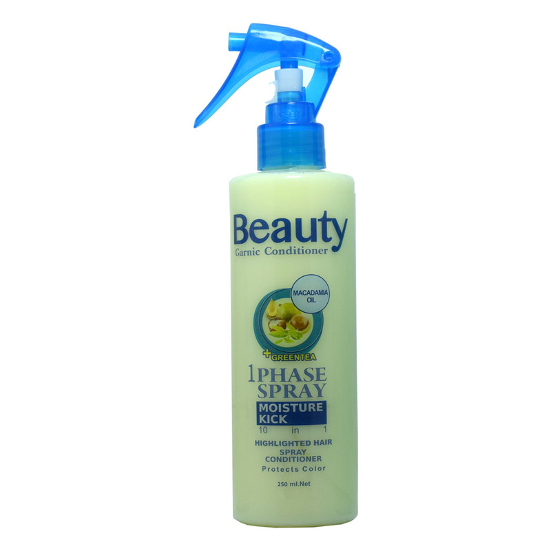 اسپری مو بیوتی مدل ماکادامیا و چای سبز حجم 250 میلی لیتر اسپری مو بیوتی مدل ماکادامیا و چای سبز حجم 250 میلی لیتر