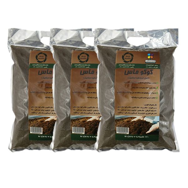 کوکو ماس 4 کیلوگرمی گلباران سبز بسته سه عددی کوکو ماس 4 کیلوگرمی گلباران سبز بسته سه عددی