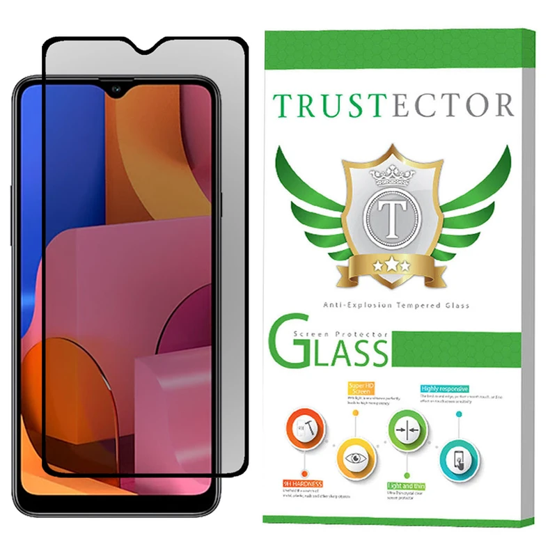  محافظ صفحه نمایش حریم شخصی تراستکتور مدل PSP مناسب برای گوشی موبایل سامسونگ Galaxy A20s 