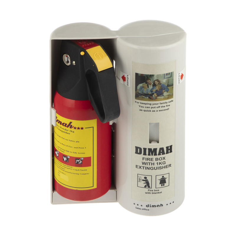 کپسول آتش نشانی دیما مدلD-2211به همراه پتو اطفاء حریق
