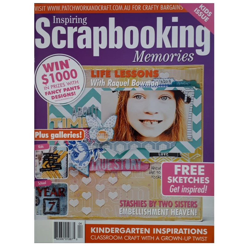 مجله Scrapbooking Memories ژانويه 2020