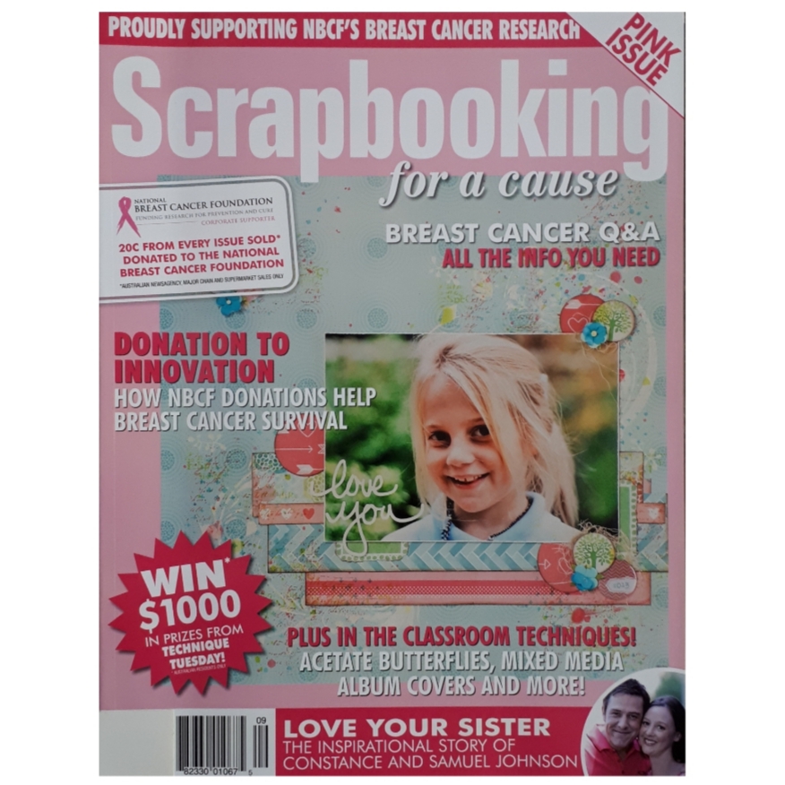 مجله Scrapbooking for a cause مارچ 2020