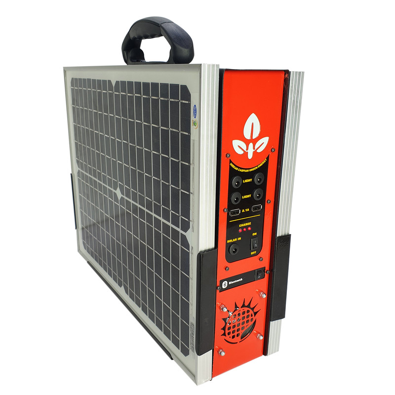 سیستم روشنایی خورشیدی هیرکان مدل HSPS-401