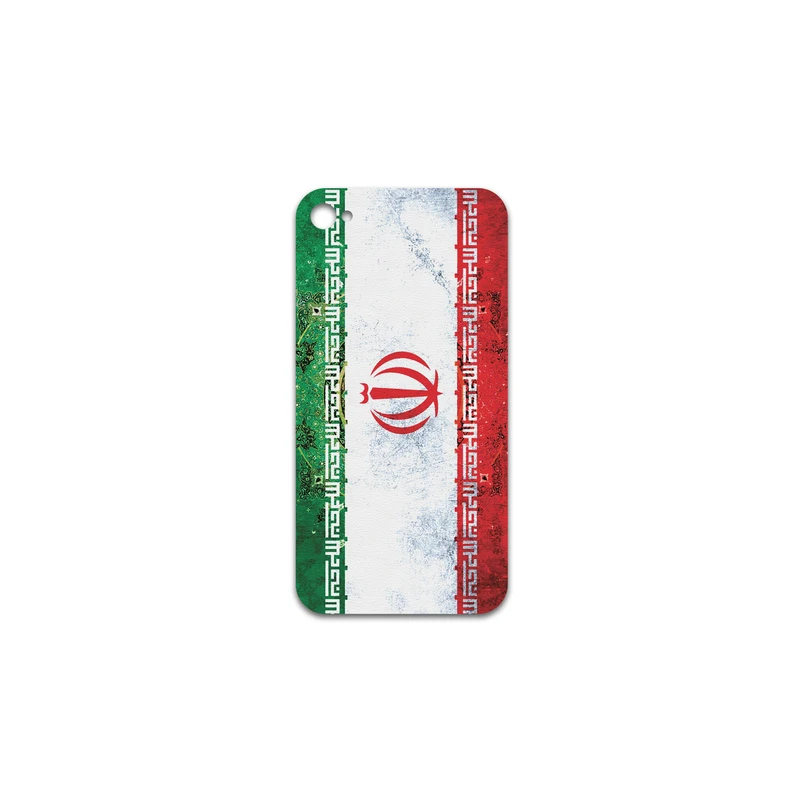 برچسب تزئینی ماهوت مدل IRAN-flag Design مناسب برای گوشی iPhone 4s