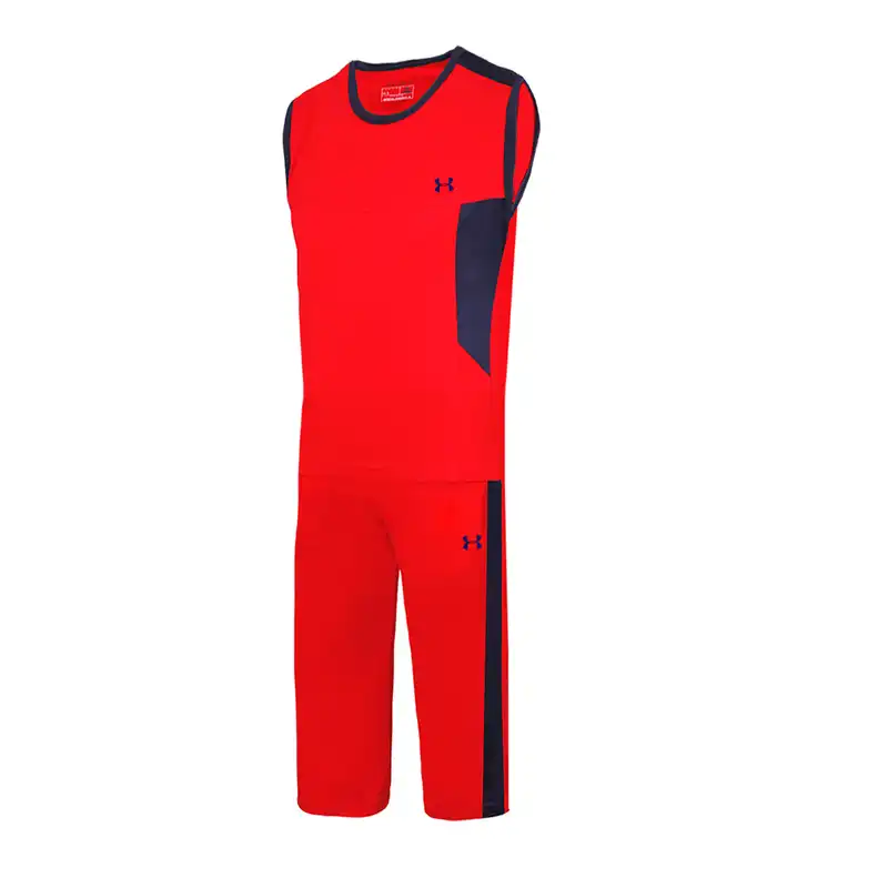 ست تاپ و شلوارک ورزشی مردانه پانیل کد 4038R