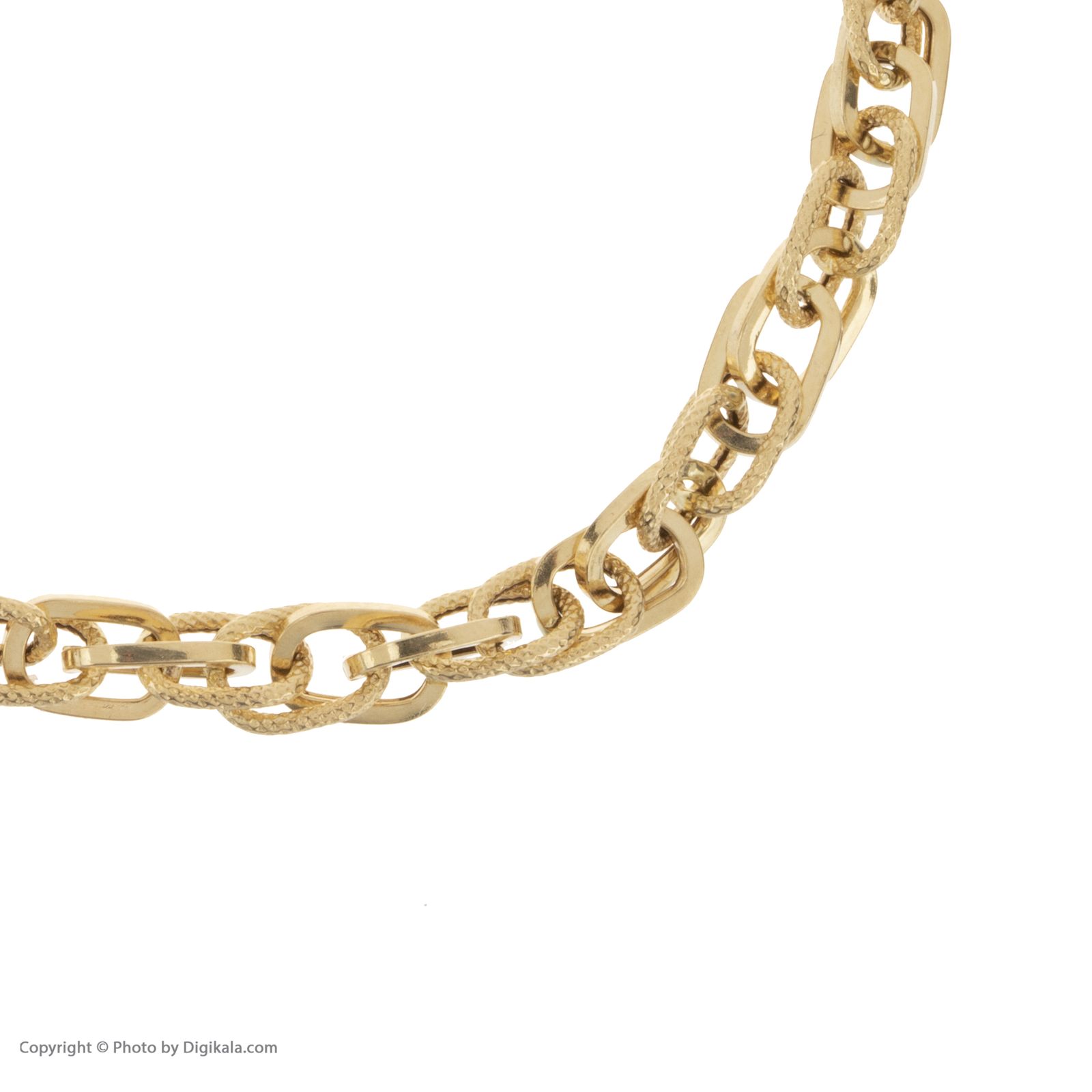 دستبند طلا 18 عیار زنانه آلند کد KHD14 -  - 2