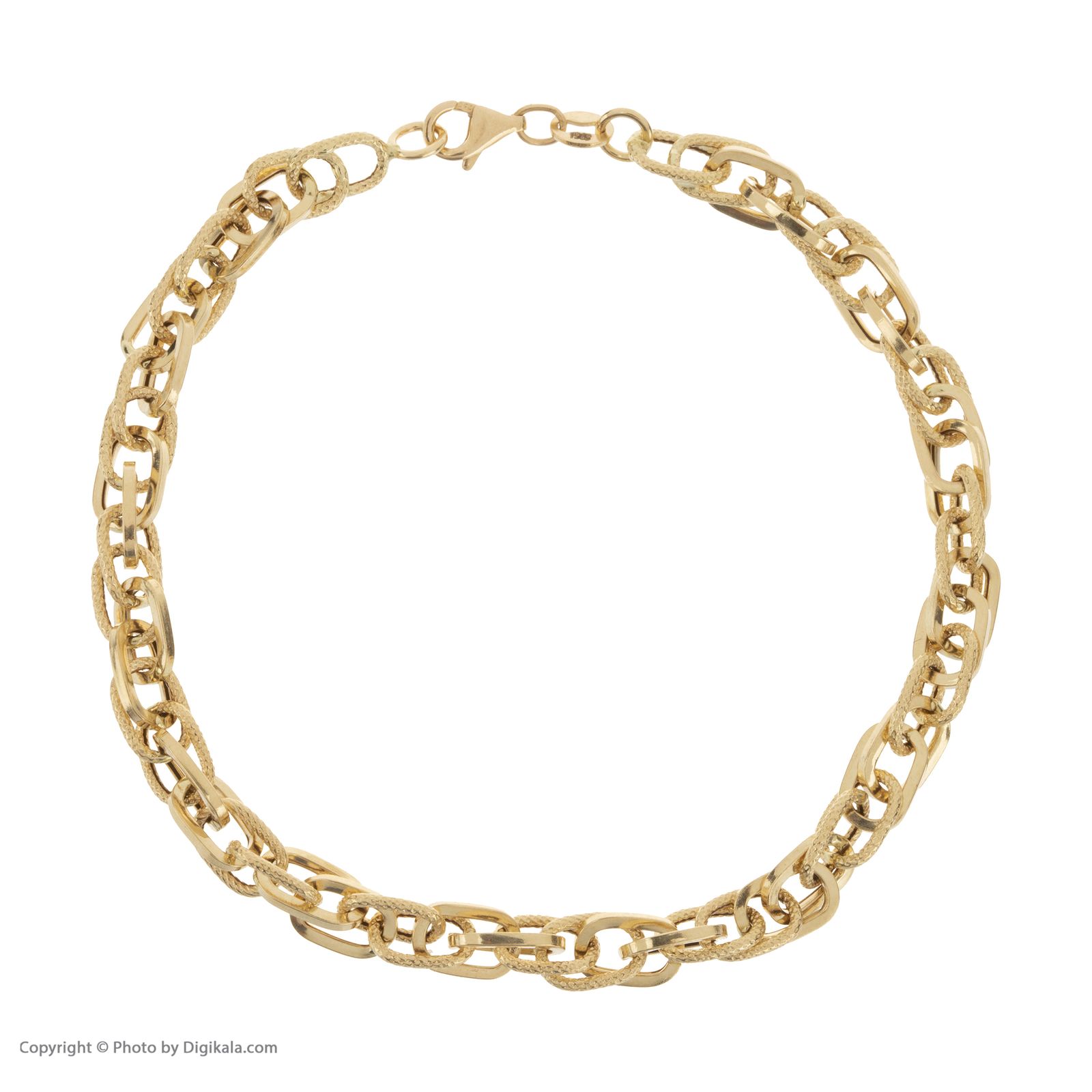 دستبند طلا 18 عیار زنانه آلند کد KHD14 -  - 5