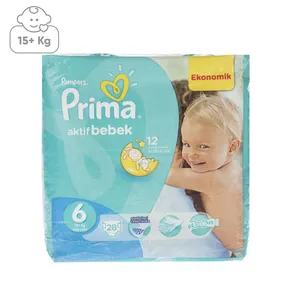 پوشک پمپرز مدل Prima سایز 6 بسته 28 عددی