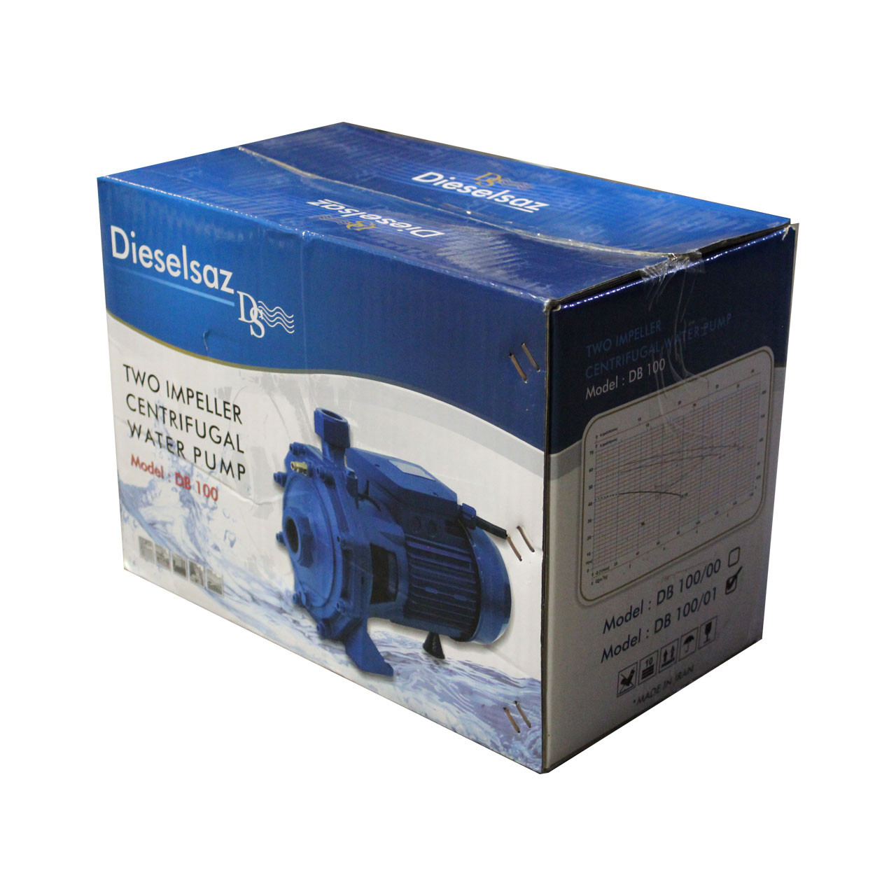 پمپ آب دیزل ساز مدل DB100-01