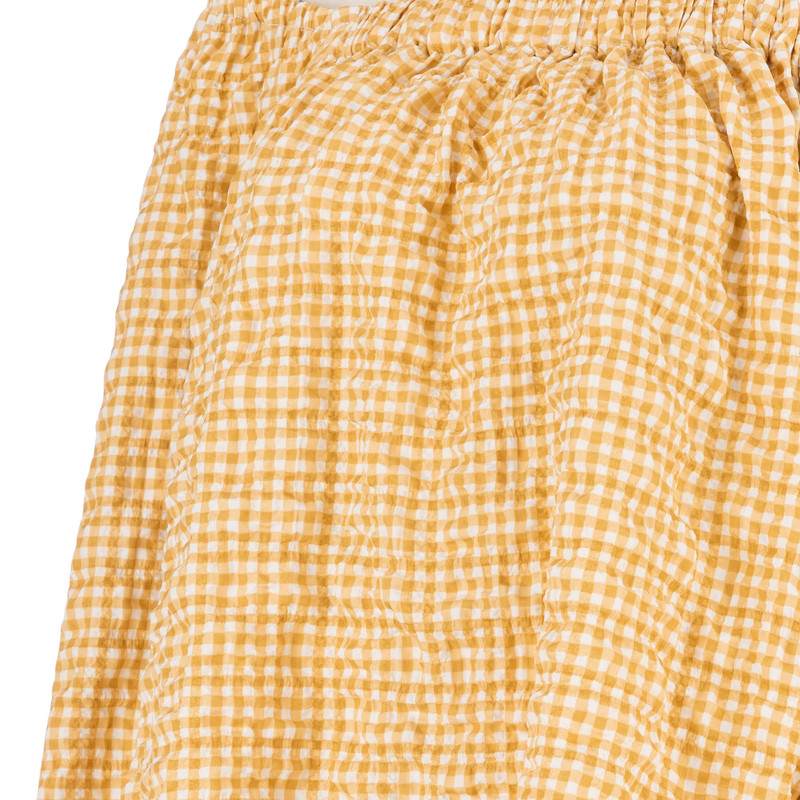 بلوز آستین سه ربع زنانه سرژه مدل 204545 یقه کش دار رنگ نارنجی